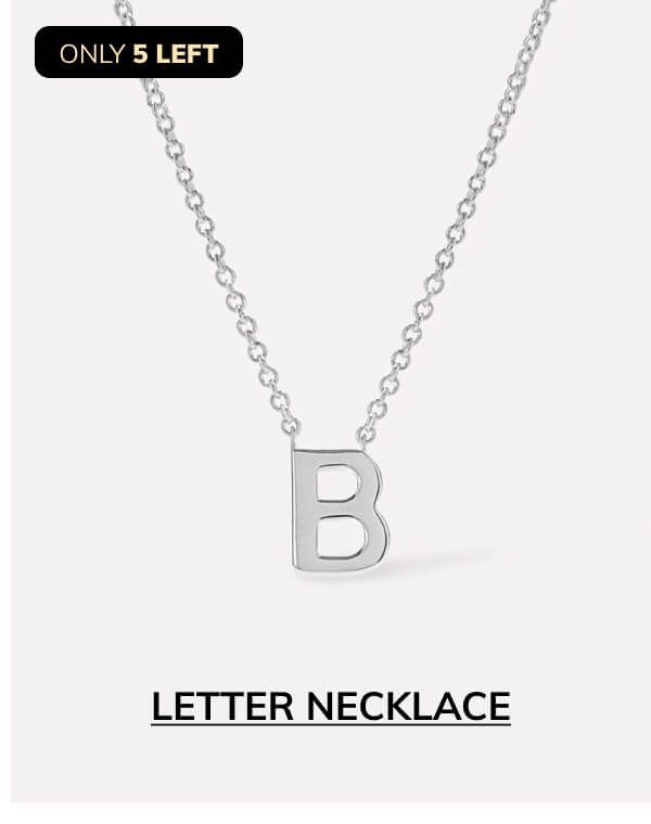 Letter Necklace