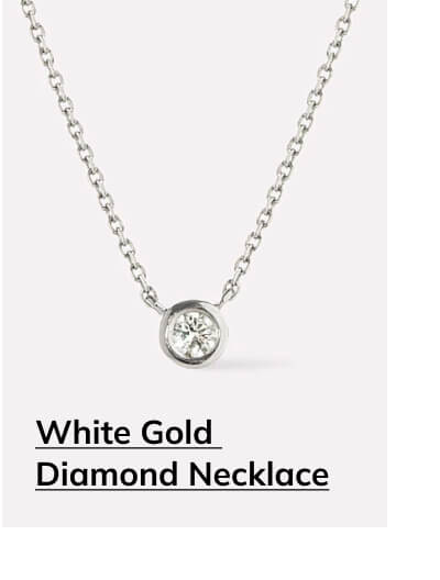 White Gold Diamond Necklace