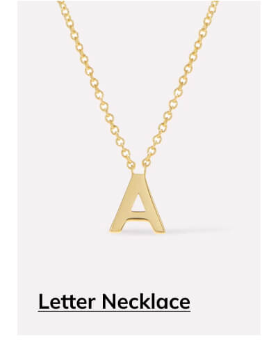 Letter Necklace