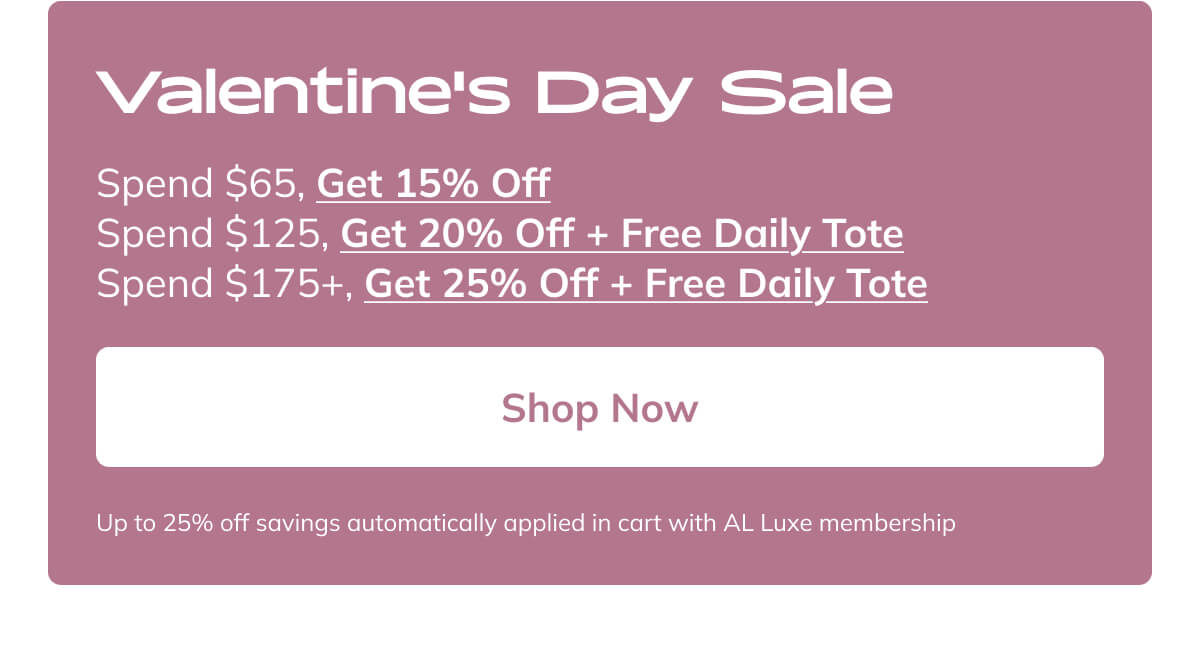Valentine's Day Sale