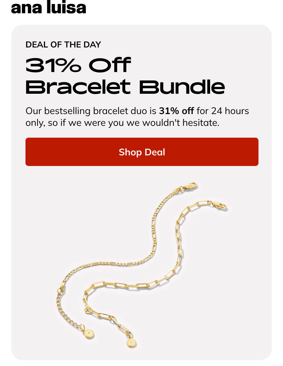 31% off Bracelet Bundle