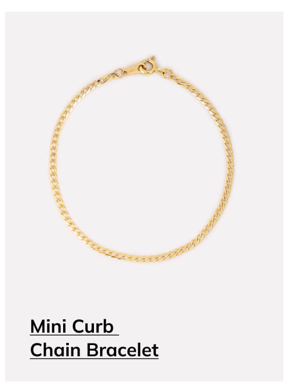 Mini Curb Chain Bracelet