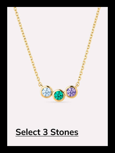 Select 3 stones