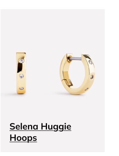 Selena Huggie Hoops