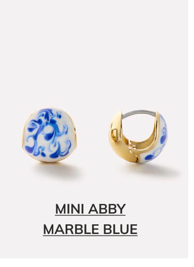 Mini Abby Marble Blue