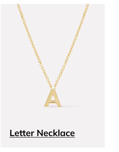 Letter Necklace