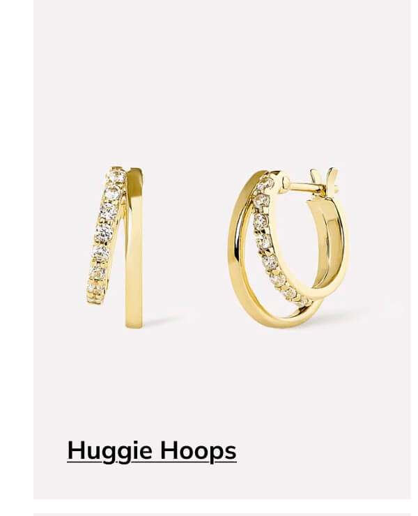 Huggie hoops