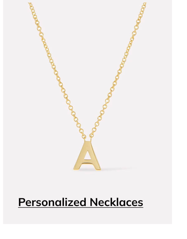 Personalized necklaces