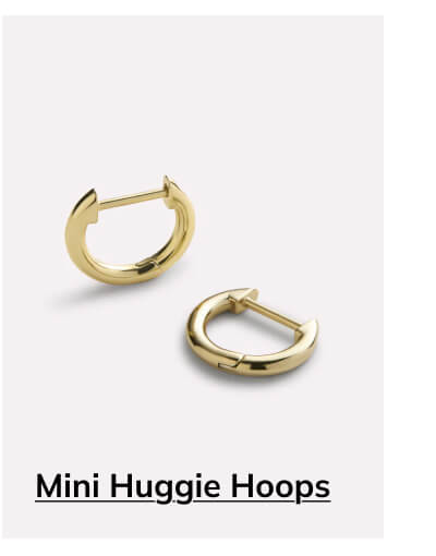 Mini Huggie Hoops