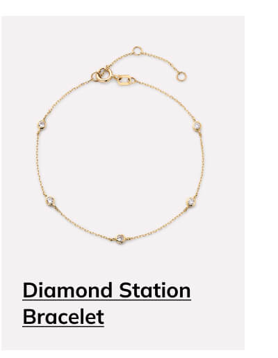 Diamond Station Bracelet