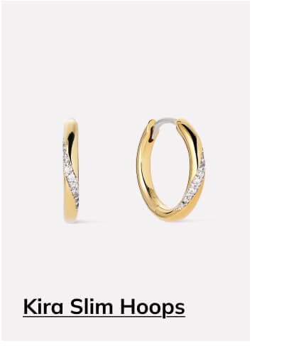 Kira Slim Hoops