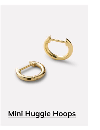 Mini Huggie Hoops