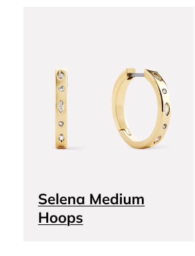 Selena Medium Hoops