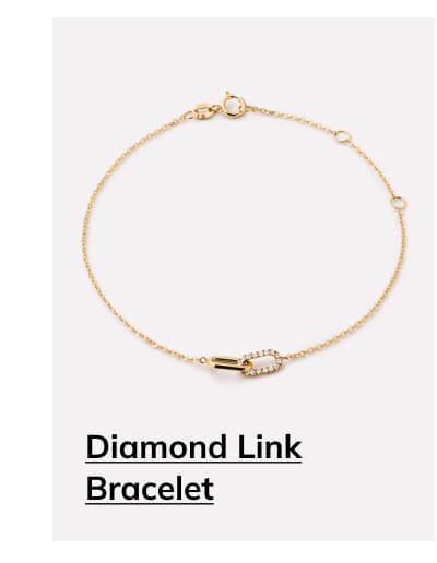 Diamond Link Bracelet