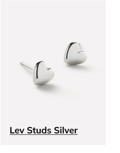 Lev Studs Silver
