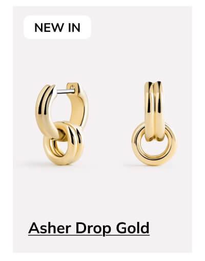 Asher Drop Gold