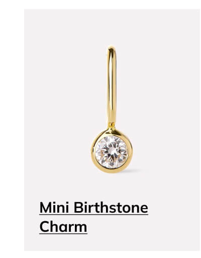Mini Birthstone Charm