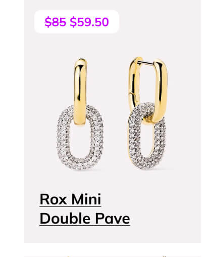 Rox Mini Double Pave