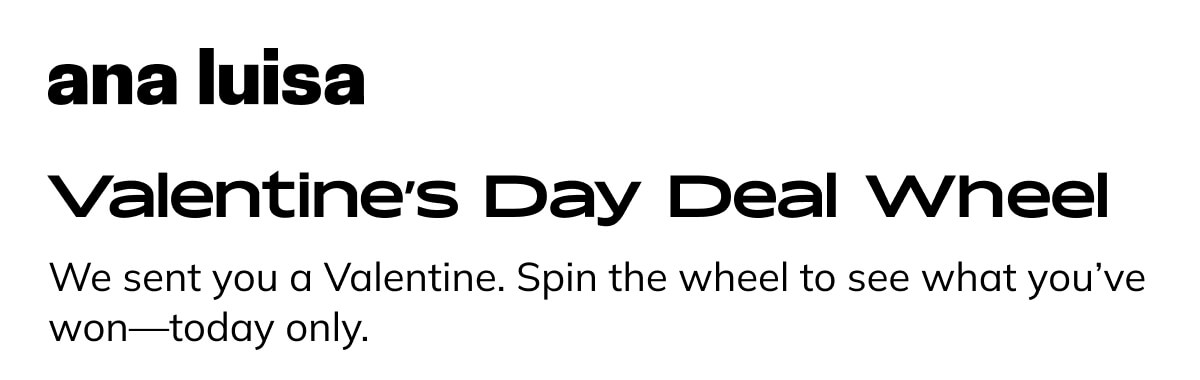 Valentine's Day Deal Wheel