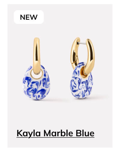 Kayla Marble Blue
