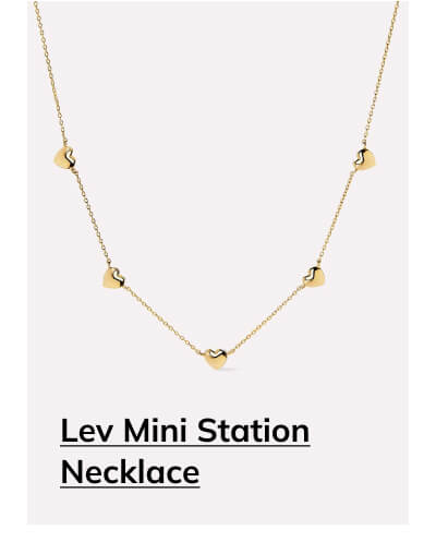 Lev Mini Station Necklace
