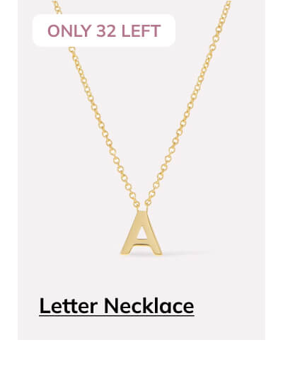 Letter Necklace