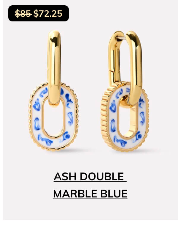 Ash double marble blue