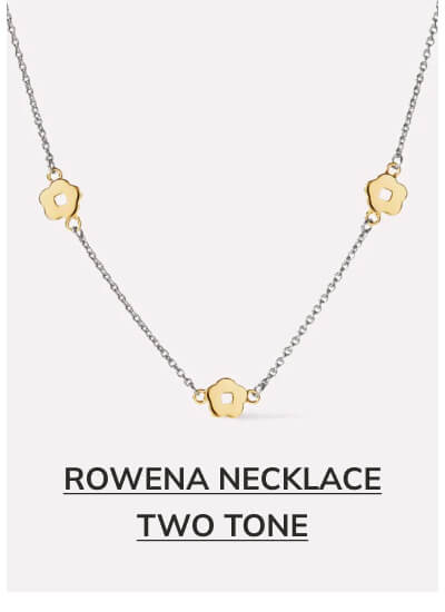 Rowena Necklace Two Tone