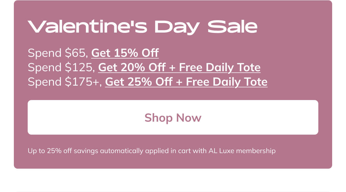 Valentine's Day Sale