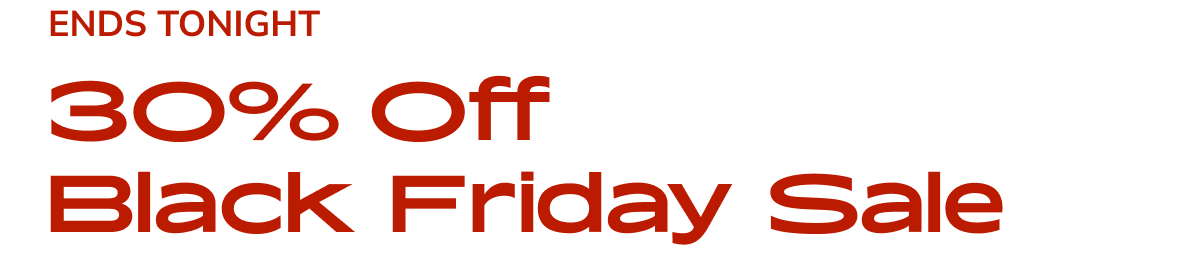 Black Friday Sale