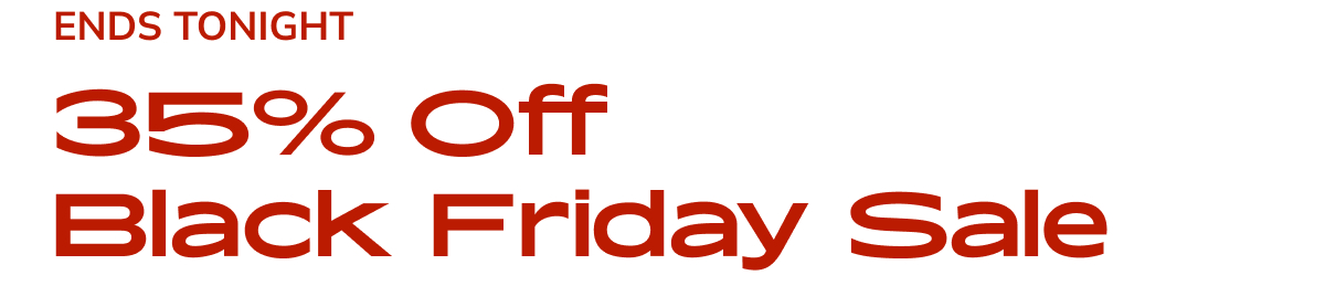 Black Friday Sale