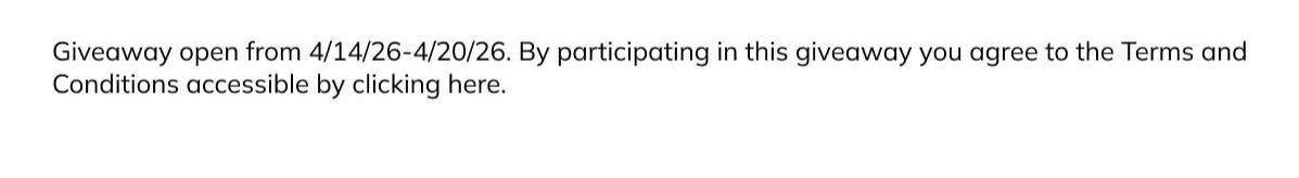 Terms and conditions