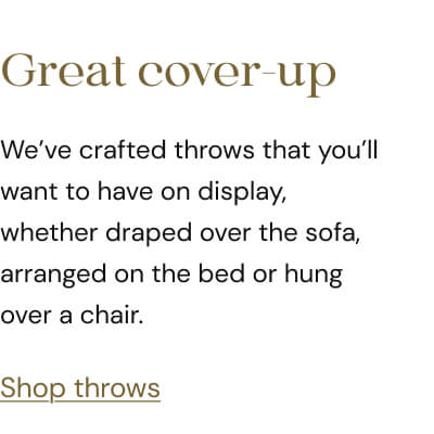 Shop throws