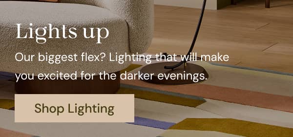Lights up. Shop Lighting
