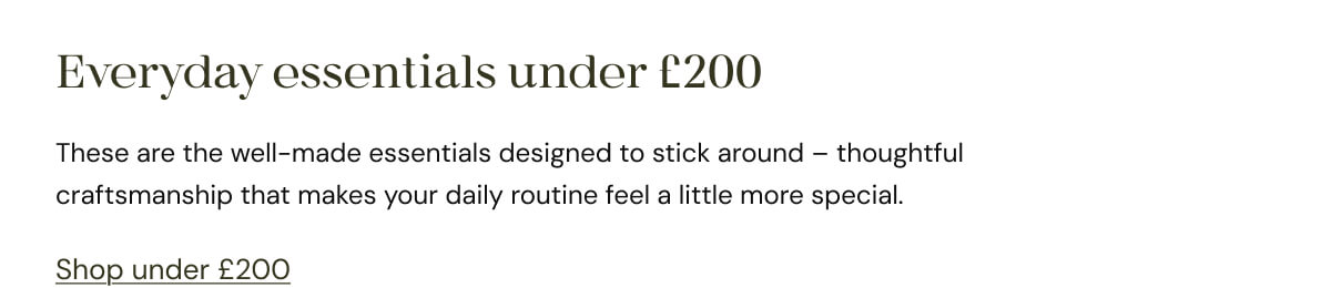 Shop under £200