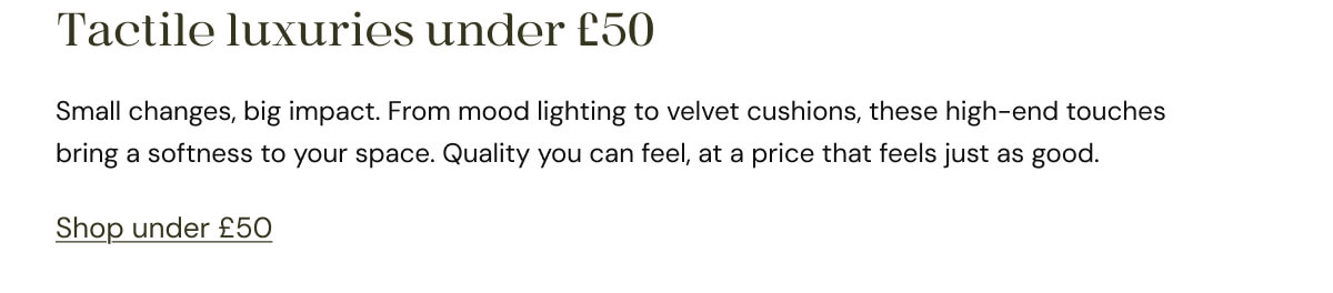Shop under £50