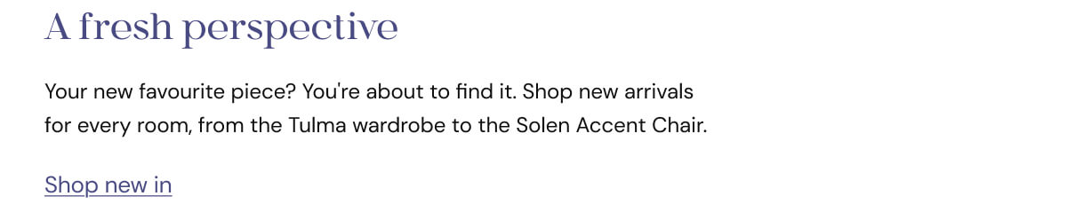 Shop new in
