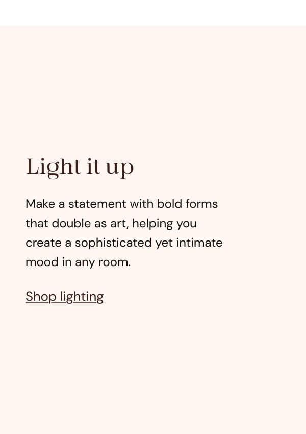 Shop lighting