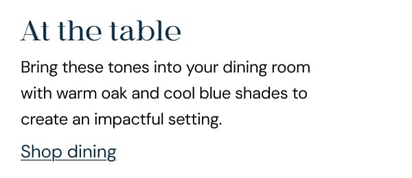 Shop dining