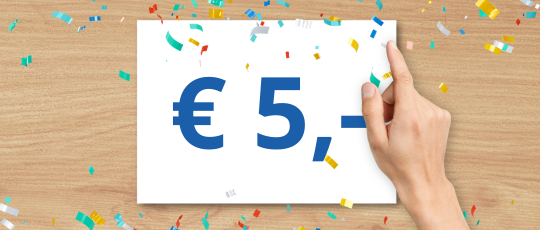5 euro shoptegoed