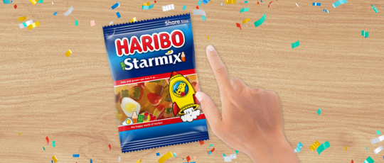 Un sachet de bonbon !