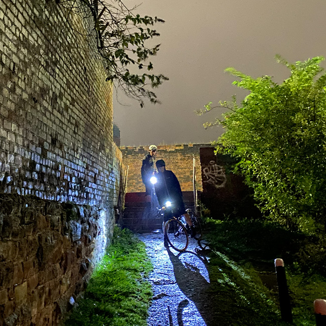 Lights for winter rides