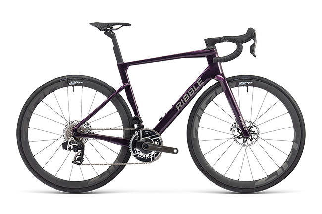 ULTRA-ROAD RED AXS Zipp in Damson metallic