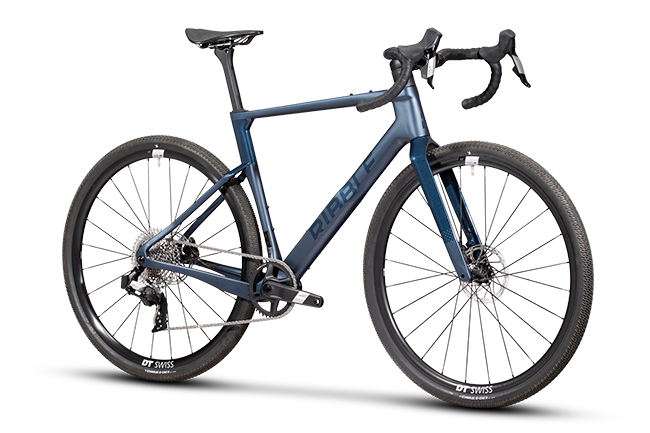 ULTRA-GRIT APEX bike from front angled