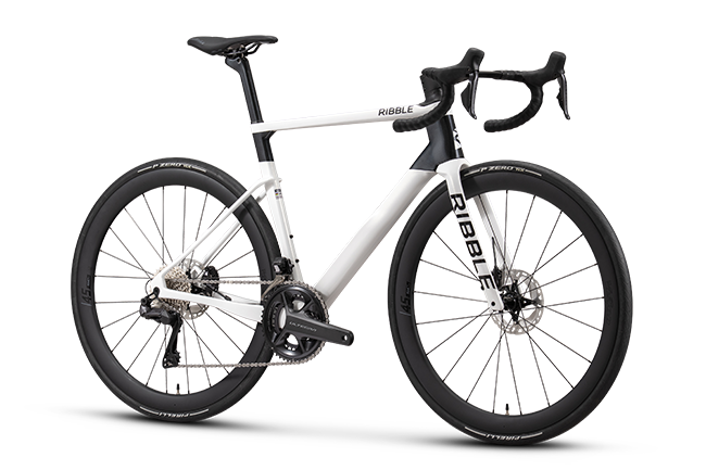 ULTRA-RACE ULTEGRA Di2 front angled bike