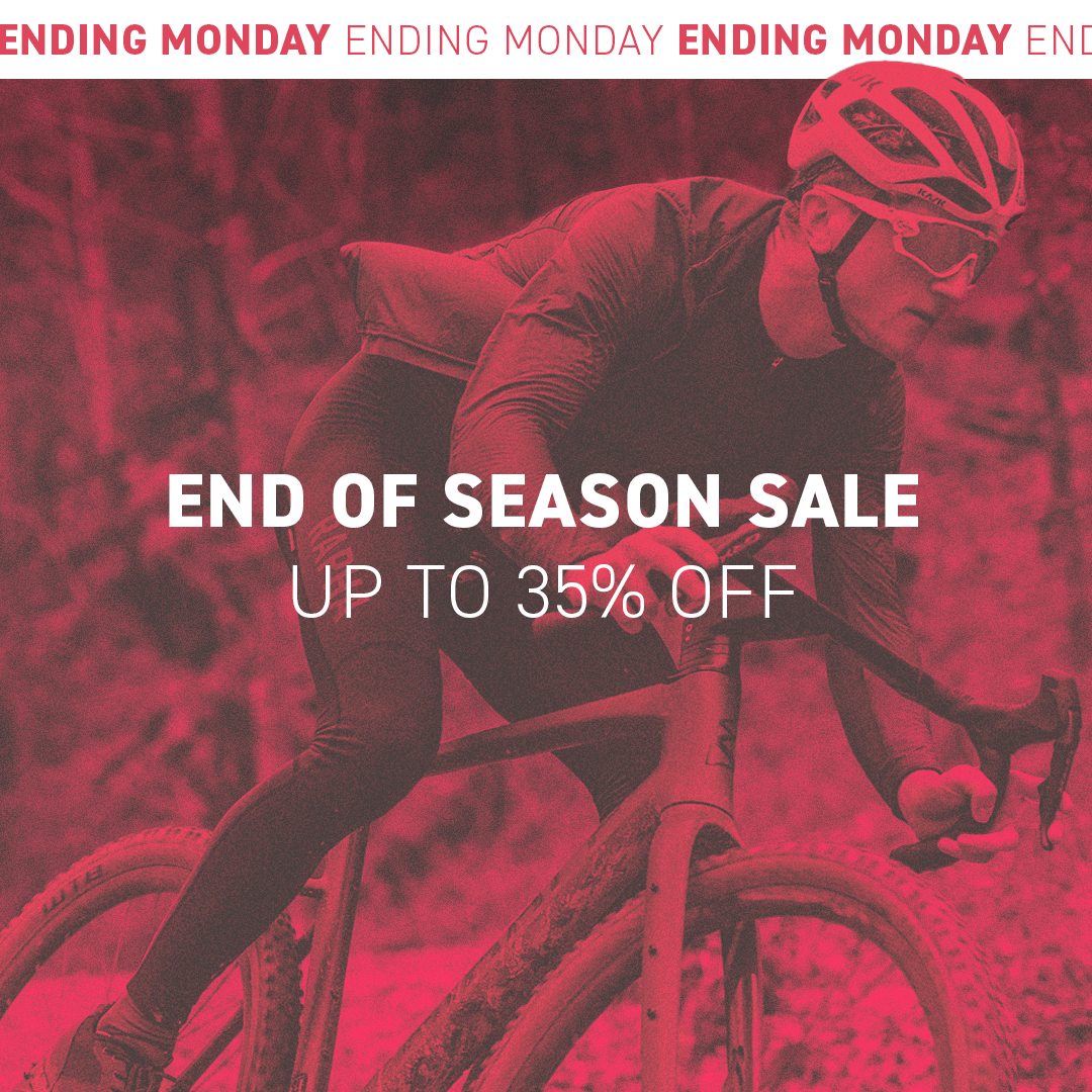 End of Season Sale ends Monday