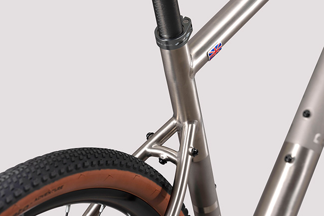 Gravel Ti tyre clearance