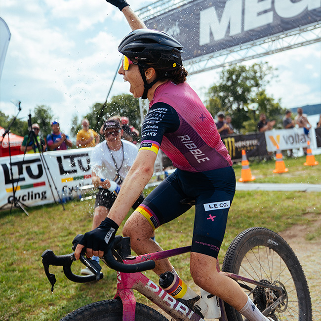 Sophie on ULTRA-GRIT Outliers Edition at Gravel Earth Megre in Lithuania