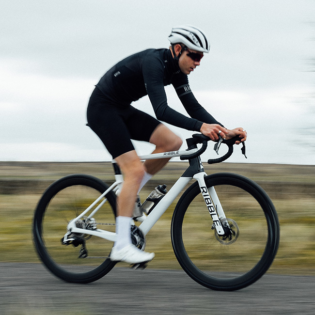 Man riding the ULTRA-RACE