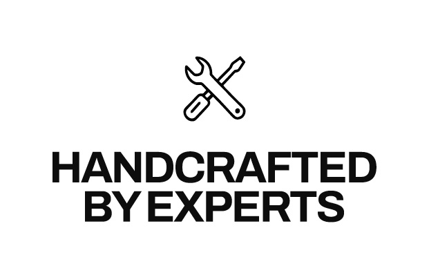 Handcrafted by experts